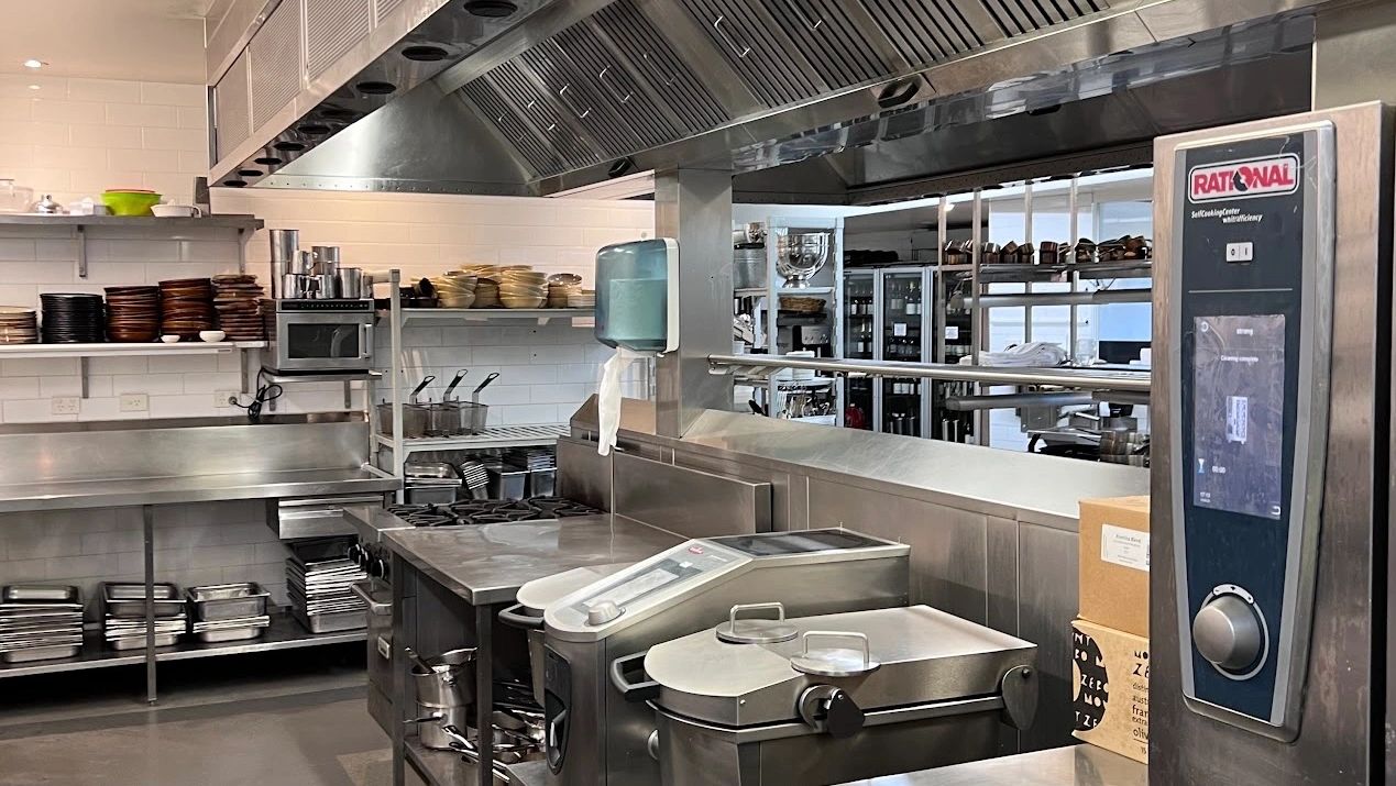 Commercial Kitchen Canopy Cleaning.