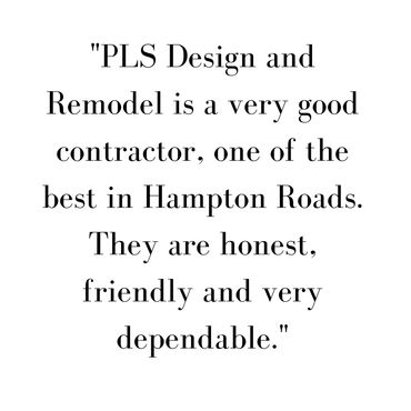 A photo of a review about PLS, Inc Design and Remodel