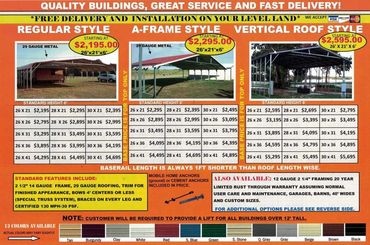 Best Metal Carports, Garages, Buildings, RV Covers, Awnings, in Carencro, LA Lafayette, Louisiana