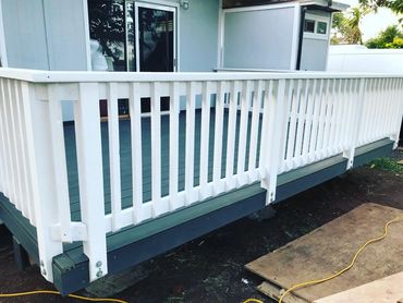 Trex decking.