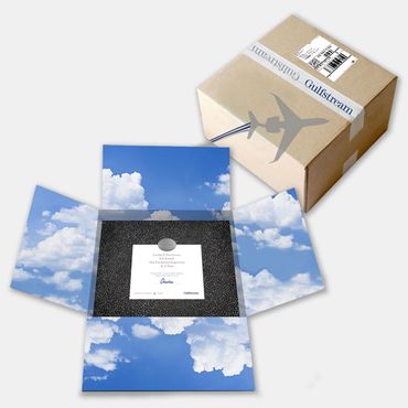 Custom unboxing experience for model airplane.