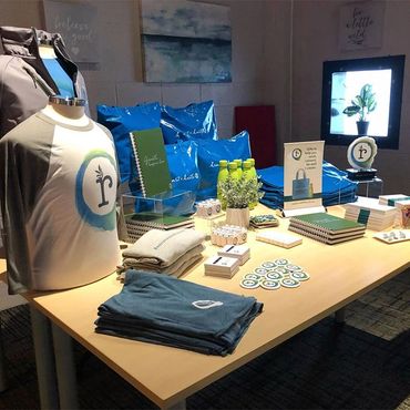 Promotional product display for Rowan Tree