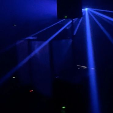 Wedding DJ state of the art audio experience with light packages available