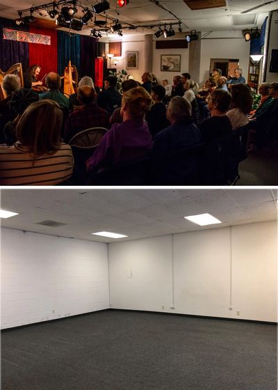 The Loft before and after closing