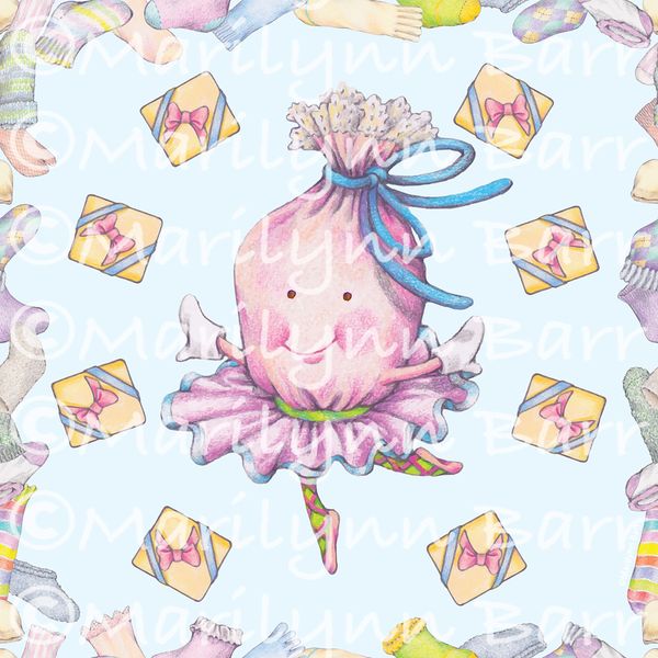 "The Ballerina" for Fabric & Wallpaper