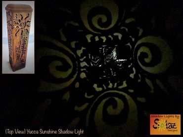 Solar Steel Rust Patina Solar Bollard Square Landscape Light