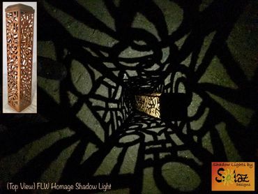 Solar Steel Rust Patina Solar Bollard Square Landscape Light