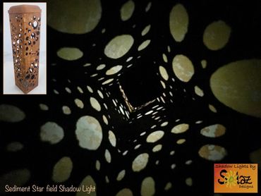 Solar Steel Rust Patina Solar Bollard Square Landscape Light