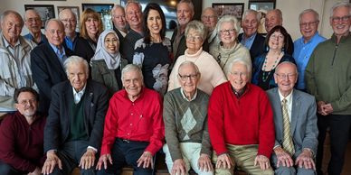 Past Presidents of the Oak Cliff Lions Club - photo taken 2022