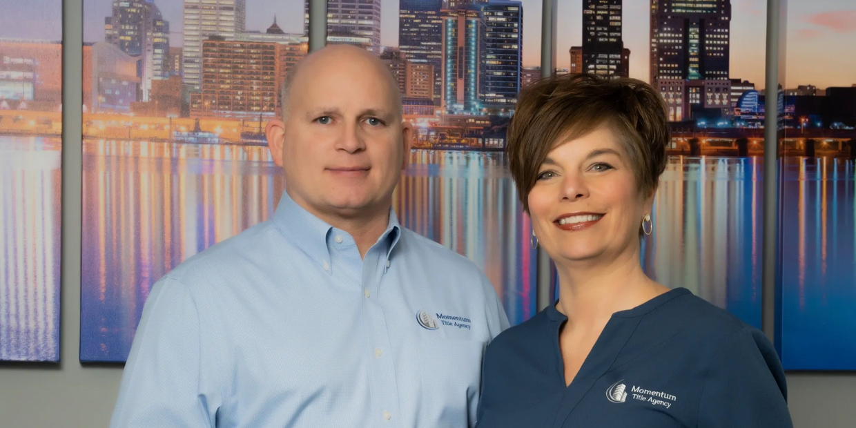 Momentum Title Agency Founders James Michael & Laurie A. Kemp