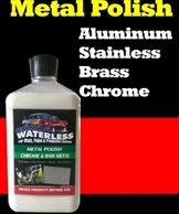 DualPolymer Waterless Metal Polish Super Easy On Aluminum, Stainless, Chrome, Brass, JICman.com