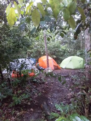 Camping, fishing tour, Ecuador