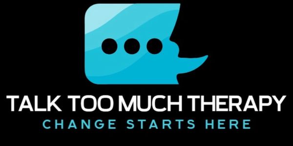 Talk Too much therapy logo