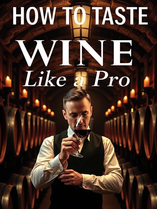 Book Cover to "How to Taste Wine Like a Pro" by Kapono Peiper