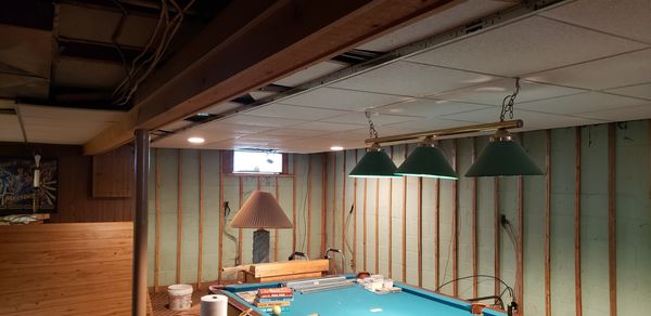 Before Picture Basement Water Damage