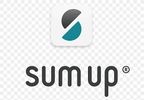 SumUp logo with stylized S and name text.