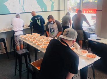 Ryan Dwyer and Fine Dine Front Lines partner with Brian Clevenger and General Harvest Pasta.