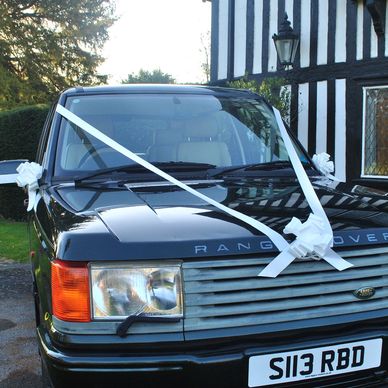 Range Rover V8 Vogue wedding car in Kent