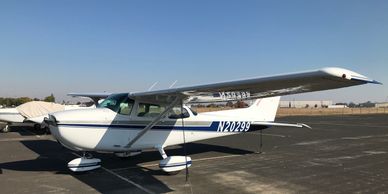 Cessna 172M ready to go for rental or training Now at our Modesto Location!