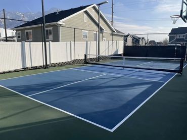 Pickleball Court. Blue Court. Basketball Court. Conversion Court. Muti-sport court