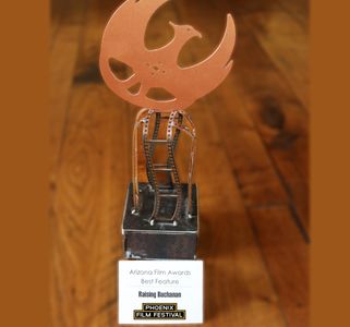 The Copper Wing award for Best Arizona Feature goes to RAISING BUCHANAN! Phoenix Film Festival 2019