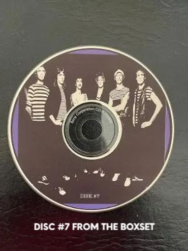 Disc 7 from the boxset with the picture of the band members