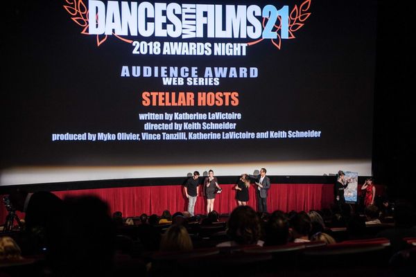 LaVictoire's series Stellar Hosts wins the coveted Audience Award at Dances with Films 21