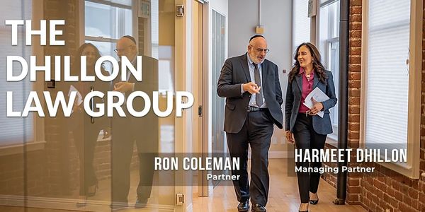 Dhillon Law Group partners Ron Coleman and Harmeet Dhillon