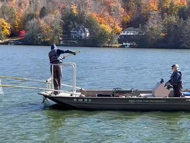 Fishery survey using Lowrance Elite fish finder and Smith Root Electrofishing unit
