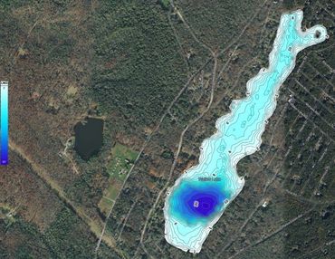 Lake mapping by Aqua Link Pond and Lake Management using Biobase mapping software and Lowrance