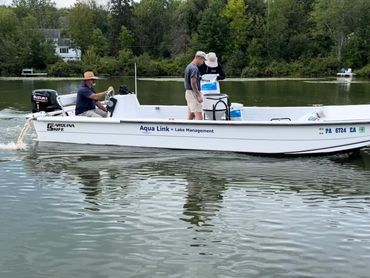 Nutrient Inactivation (Phosphorus Inactivation) by Applying Phoslock as Slurry