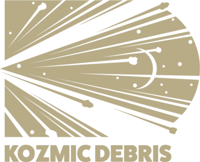 Kozmic Debris LLC logo was created by illustrator, Timothy Shamey.