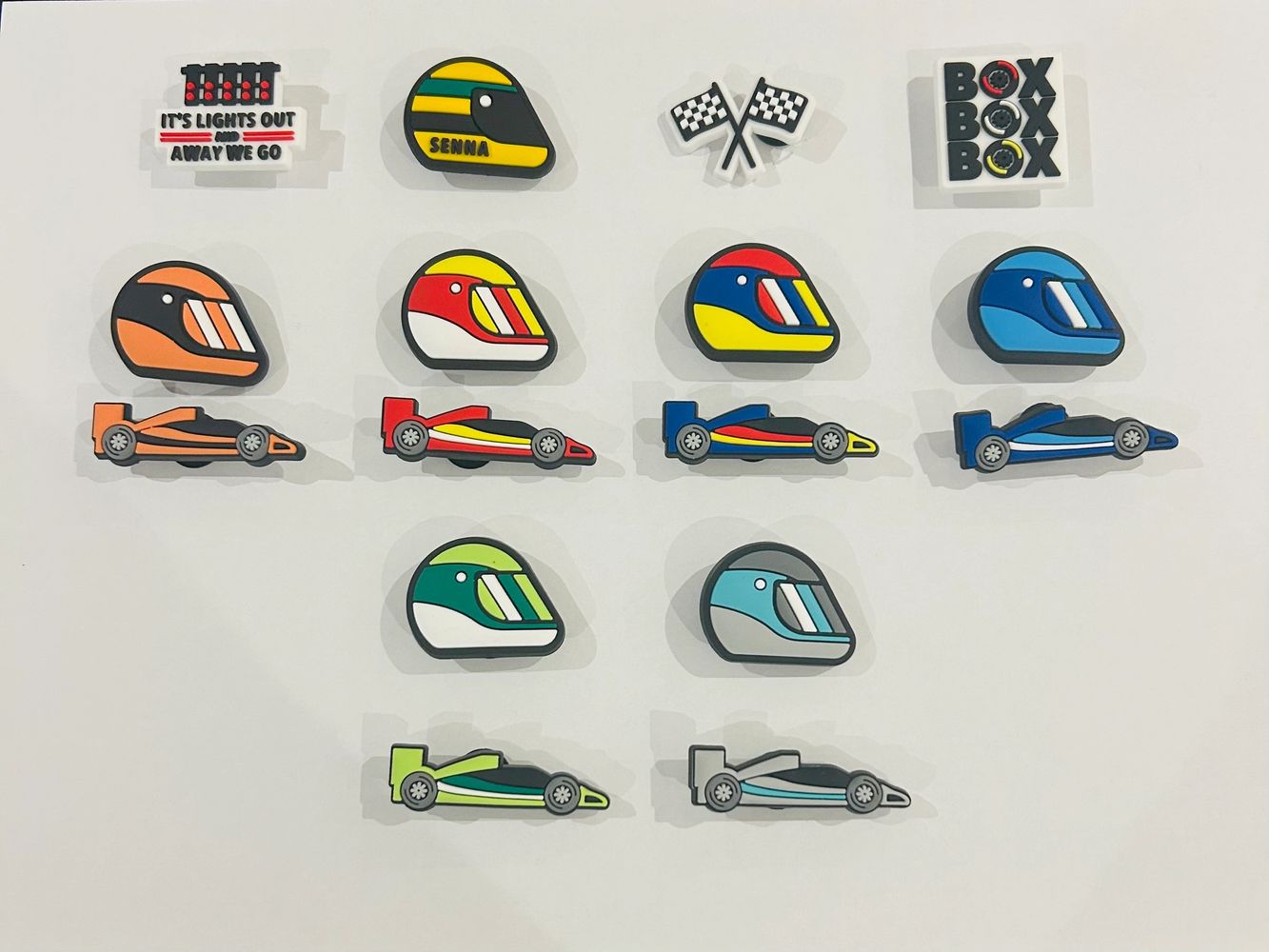 F1 Croc Charms