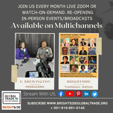 Welcome to the Brightside - We are a multichannel magazine Online Stream-Podcast, Virtual Live & On-