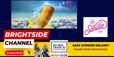 Sarilla, a women-owned brand of delicious nonalcoholic ready-to-drink at the Brightside Club C wihan