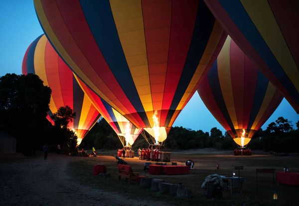 Hot Air Ballooning Cape Vulture Lodge