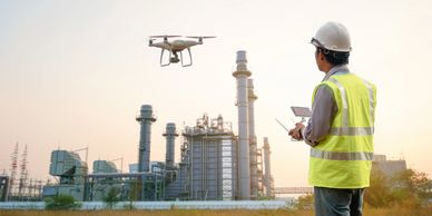 Smart Energy Drones for Inspection. LTE Enabled drones have less latency than WiFi.
