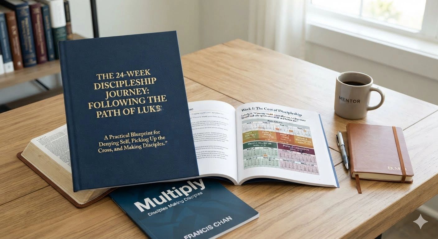 A discipleship program focuses on moving new believers from initial salvation into active surrender.