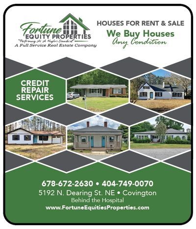 house rentals fortune equity exclusive coupons in Covington only HERE