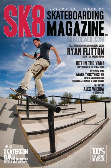 SK8 Skateboaridng Magazine Issue 04 Volume 03