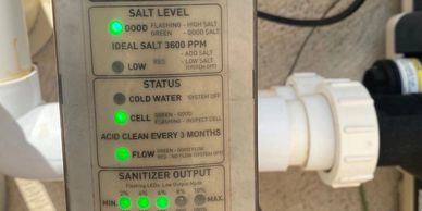 Pool Salt Cell Cleaning