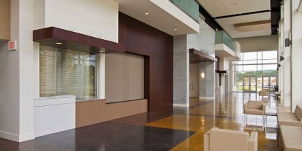 Office interiors using false ceiling/UPVC windows/Partitions/MDF boards