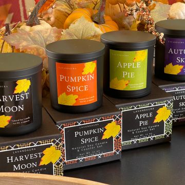 Gifts celebrating the warm scents of Fall