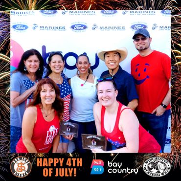 4th of July Bay Country Dancing and Celebrating with some of my favorite peeps.