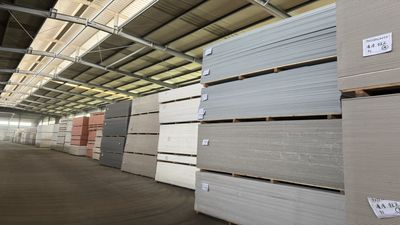 Dart fiber cement board