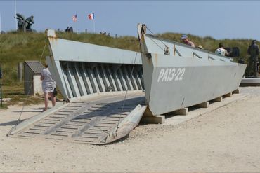 D-Day Normandy France WWII Higgins Boat Omaha Utah Juno Sword Gold Operation Overlord