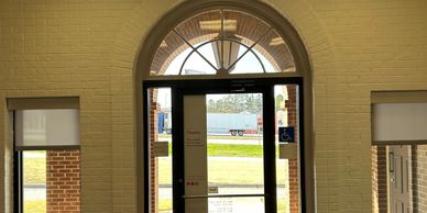 store windows look brand new. Cheap old tint was removed then replaced with low-e Tint in Auburn AL