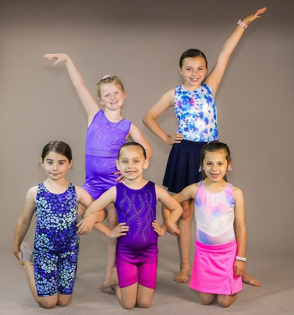 Kids doing Gymnastics