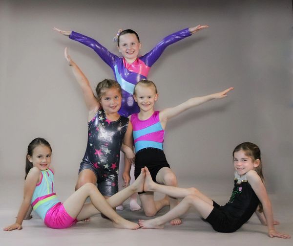 Kids doing Gymnastics