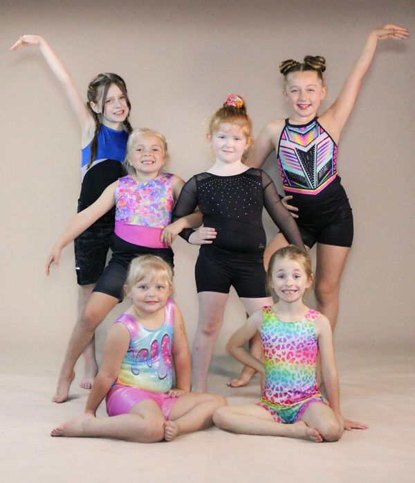 Kids doing Gymnastics